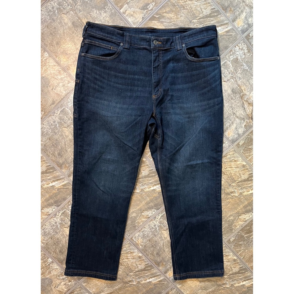 Duluth Trading Co Jeans Mens 40x30 Blue Ballroom Doubleflex Relaxed